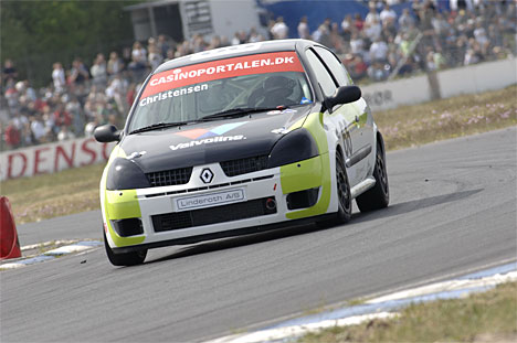 Claus Christensen er af de tre kørere i Casinoportalen Clio Cup, som har tidligere vindererfaring fra Sturup Raceway. Men det er fra en helt anden klasse